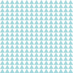 Seamless Retro Triangles Pattern Turquoise