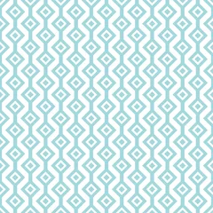 Retro Seamless Pattern Quadrate Türkis © Jan Engel