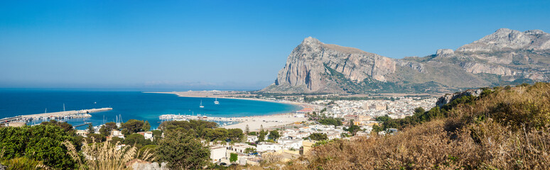 Beautiful View of San Vito Lo Capo town in Sicily - 146235495
