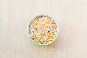 Top view after hot water bowl