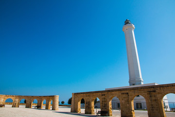 Lighthouse of Santa Maria di Leuca, Salento, Apulia, Italy