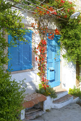 Fototapeta na wymiar A typical Mediterranean house