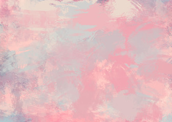 Fototapeta na wymiar Pink abstract background. Digital painting.