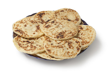 Traditional Moroccan pancakes for breakfast