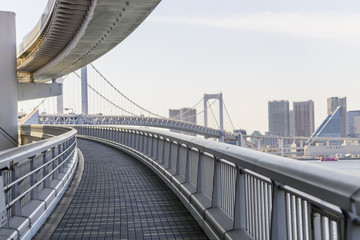 レインボーブリッジの歩道