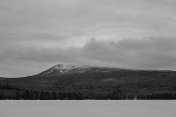 Fogged Mountain