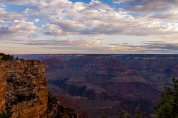 Fototapeta na wymiar Grand Canyon, Arizona, at sunrise