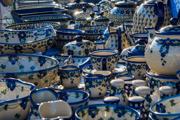 China cups in Vienna market