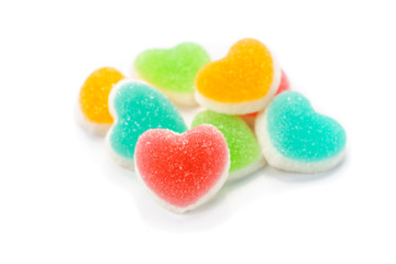 Heart sign jelly