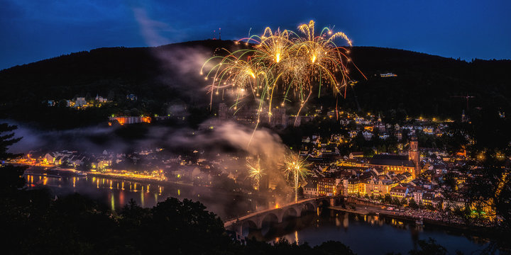 Schlossbeleuchtung Heidelberg