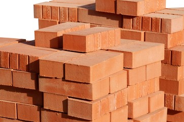 Brick as a building material.