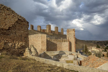 Naklejka premium Castillo medieval de Molina de Aragón