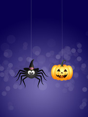 Halloween spider