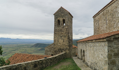 Fototapeta na wymiar The monastery of the Dormition of the Theotokos in Nekresi. Kakheti, Georgia