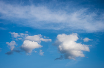 Fototapeta na wymiar blue sky with clouds.Clouds on blue sky.