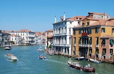 Fototapeta na wymiar Gran Canal de Venecia, Italia