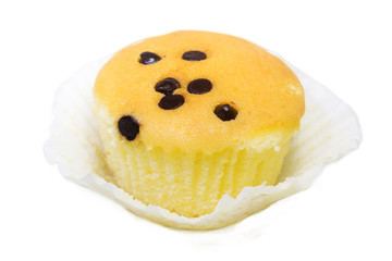 cupcake isolated on white background