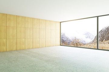 Room with landscape view