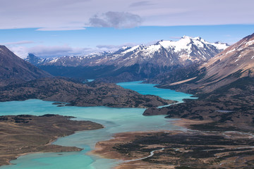 View from Mount Leon, Perito Moreno National Park, Patagonia, Argentina