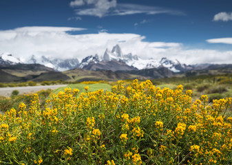 Fototapeta na wymiar Mount Fitz Roy, Los Glaciares National Park, Patagonia, Argentina