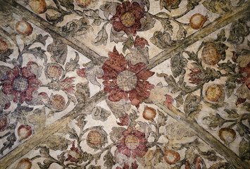 view of a floral fresco - 146272056