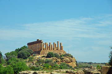 temple d'hera agrigente sicile italie