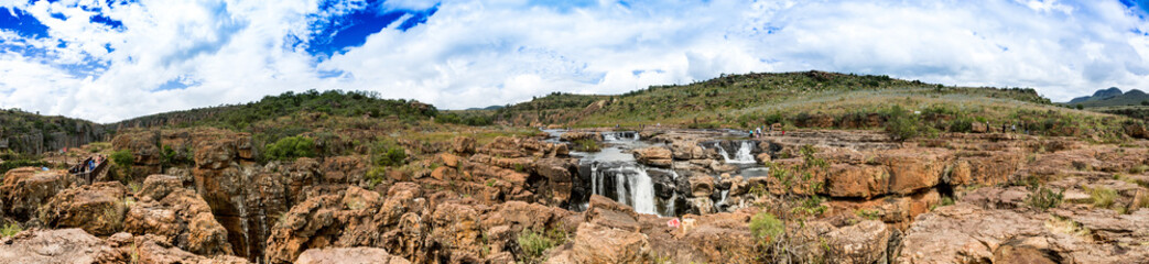 Panorama View at the Blyde River Canyon, Bourke’s Luck Potholes
