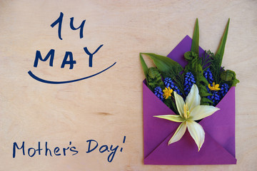14 May/Mother's day card