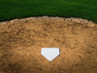 Home Plate Baseball © Lane Erickson