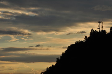 atardecer