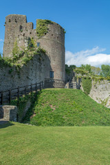 Fototapeta na wymiar Caldicot Castle Tower