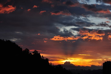 atardecer