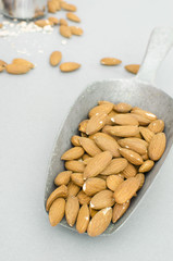 Scoop of almond