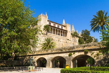 Obraz premium Aludaina Palace in Palma, Mallorca, Spain.