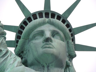 Lady Liberty face © Candace