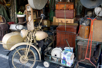 Flea market in Jaffa, Israel