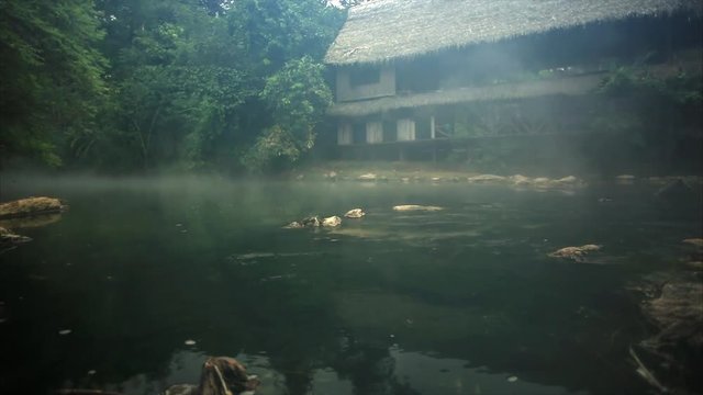 Thermal pools and hot springs of the Amazon River in Peru - 4