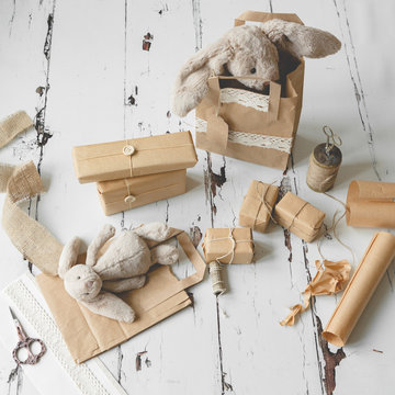 Packages and rabbits