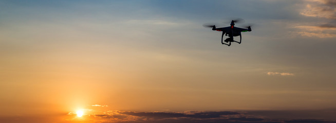 Drone in the sky