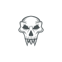 Skull vector