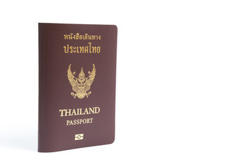 New Thailand passport