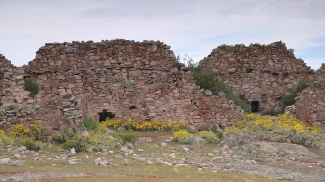 Mountain village ruins, Chullpas, Marcahuasi - 2