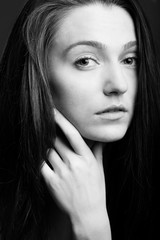 Portrait of sensual woman 