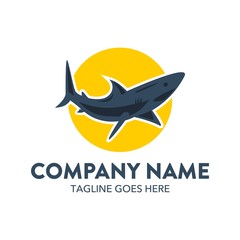 Shark Logo Template