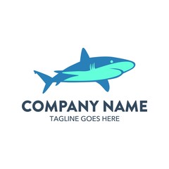 Obraz premium Shark Logo Template