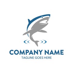 Shark Logo Template