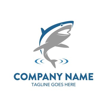 Shark Logo Template