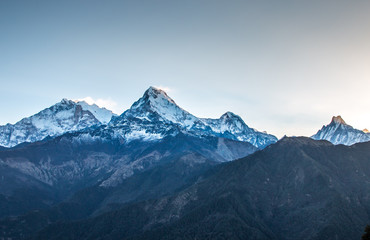 Fototapeta na wymiar Annapurna Himalayan Range , Nepal