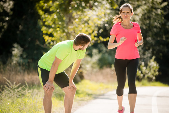 Meet new friend while running - Powered by Adobe