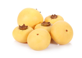 Nutmeg Myristica fragrans Houtt. Diospyros decandra Lour  Fruit of thailand